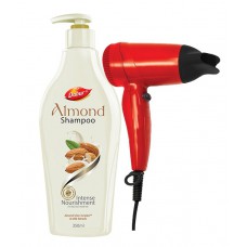Deals, Discounts & Offers on Health & Personal Care - Flat 13% off on Dabur Almond Shampoo  Hair Dryer