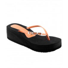 Deals, Discounts & Offers on Foot Wear - Flat 34% off on Shoe Lab Orange Slippers