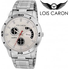 Deals, Discounts & Offers on Accessories - Lois Caron LCS-4046 CHRONOGRAPH PATTERN ANALOG WATCH Analog Watch at 68% offer
