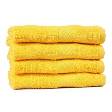 Deals, Discounts & Offers on Home Decor & Festive Needs - Trident 400 GSM 4 Pcs Face Towels at 53% Offer