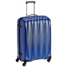Deals, Discounts & Offers on Accessories - American Tourister Polycarbonate 71Liters Midnight Blue Hardsided Suitcase