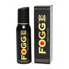 Deals, Discounts & Offers on Accessories - Fogg Fresh Woody Black Series Deodorant for Men - 120 ml