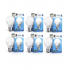 Deals, Discounts & Offers on Home Decor & Festive Needs - Wipro Tejas 9W (Pack of 6) LED Bulb- Cool Day Light