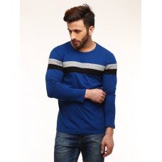 Deals, Discounts & Offers on Men Clothing - Flat 38% Offer on Gritstones Solid Men's Round Neck T-Shirt