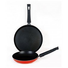Deals, Discounts & Offers on Home Appliances - Flat 50% Offer on Crystal Non-Stick Cookware Set - Pack of 2