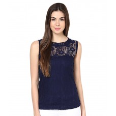 Deals, Discounts & Offers on Women Clothing - Flat 58% Offer on Mayra Blue Net Tops