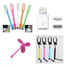 Deals, Discounts & Offers on Mobile Accessories - Flat 84% Offer on H and K Accessories Combo