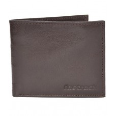 Deals, Discounts & Offers on Accessories - Fastrack Brown Genuine Leather Wallet For Men