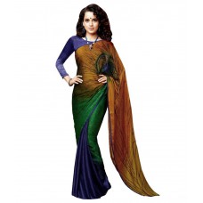Deals, Discounts & Offers on Women Clothing - Pioneer Textiles Multicoloured Jacquard Saree