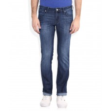 Deals, Discounts & Offers on Men Clothing - Wrangler Blue Skanders Slim Fit Jeans