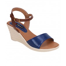 Deals, Discounts & Offers on Foot Wear - Get Glamr Blue Wedges Heels