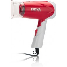 Deals, Discounts & Offers on Accessories - Nova Silky Shine 1300 w Hot and cold Foldable NHP 8103 Hair Dryer