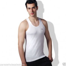 Deals, Discounts & Offers on Men Clothing - LUX Venus 90CM. White Cotton Comfort Vest for Men - Pack of 3pcs