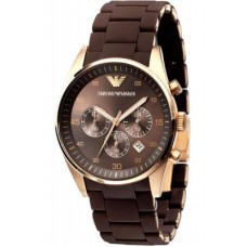 Deals, Discounts & Offers on Men - Flat 85% off on Armani Round Rubber Watch