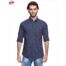 Deals, Discounts & Offers on Men Clothing - Spykar Mens Cotton Fit Shirt