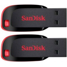 Deals, Discounts & Offers on Computers & Peripherals - SanDisk Cruzer Blade Pack of 2 16 GB Pen Drive