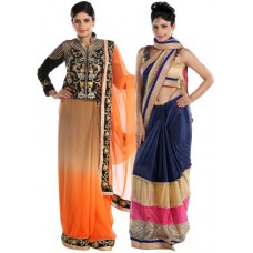Deals, Discounts & Offers on Women Clothing - Flat 70% off on Stylish Designer Saree