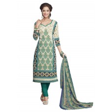 Deals, Discounts & Offers on Women Clothing - Elegant Crepe Designer Printed Unstitched Dress Material