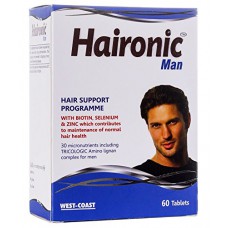 Deals, Discounts & Offers on Men - Haironic Hair Management Formula for Man 60 Tablets