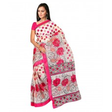Deals, Discounts & Offers on Women Clothing - SVB Sarees Beige Art Silk Saree