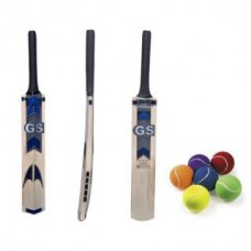 Deals, Discounts & Offers on Sports - Tennis Ball Cricket Bat with Free Tennis Ball