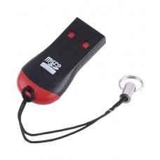 Deals, Discounts & Offers on Computers & Peripherals - Tfpro M003 Black And Red 2.0 Card Reader