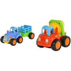 Deals, Discounts & Offers on Gaming - Toyhouse Happy Truck with Tractor and Mixer