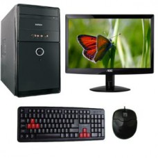 Deals, Discounts & Offers on Computers & Peripherals - Desktop Pc Full System With 15.6 Inch Led And New Core 2Duo 2Gb/160 Gbwithout Dvd Writer