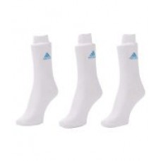 Deals, Discounts & Offers on Foot Wear - Adidas Half Cushion Crew Socks - Pack Of 3