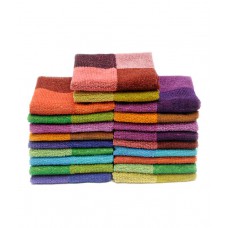Deals, Discounts & Offers on Accessories - Rich Cotton Set of 20 Face Towel - Handkerchief Size
