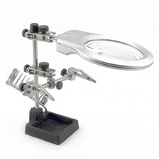 Deals, Discounts & Offers on Home Decor & Festive Needs - SahiBUY Helping Hand Magnifier Led Light With Soldering Stand