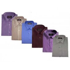 Deals, Discounts & Offers on Men Clothing - Flat 46% off on Pack Of 6 Formal Shirts