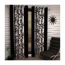 Deals, Discounts & Offers on Home Decor & Festive Needs - Home Sizzler Set of 2 Door Eyelet Curtain