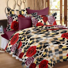 Deals, Discounts & Offers on Home Decor & Festive Needs - Flat 69% off on Story @ Home Cotton Floral Double Bedsheet