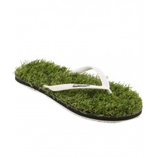 Deals, Discounts & Offers on Foot Wear - Sole Threads White & Green Flip Flops