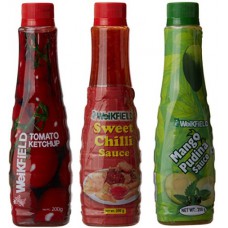 Deals, Discounts & Offers on Food and Health - Weikfield 3 in 1 Sauces Combi Pack, 650g at Just Rs.99 + FREE Shipping