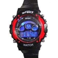Deals, Discounts & Offers on Watches & Wallets - 90% Off on LCD Multi-function Digital Alarm Boy Kids Girl Sports Wrist Watch