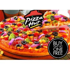 Deals, Discounts & Offers on Food and Health - Pizza Hut Delicious Offer - Buy 1 Get 1 FREE On Your Favorite Pizzas