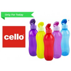 Deals, Discounts & Offers on Accessories - FLIPKART DOD - Cello Aqua Flip Top 1000 ml Bottle at Just Rs. 299 + Free Shipping