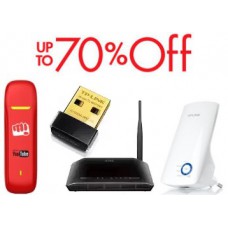 Deals, Discounts & Offers on Computers & Peripherals - Networking & Internet Devices Upto 70% off + Free Shipping