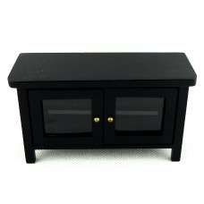 Deals, Discounts & Offers on Furniture - Dollhouse Black Tv Stand+Free Delivery