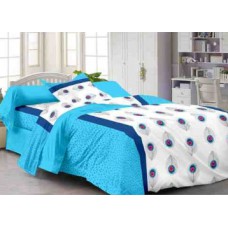 Deals, Discounts & Offers on Home Decor & Festive Needs - Story@Home Multicolour 100% Cotton Bed Sheet Set at Rs. 299 + FREE Shipping
