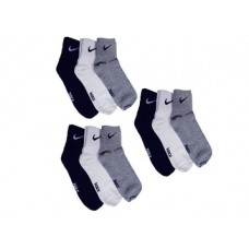 Deals, Discounts & Offers on Accessories - Nike Multicolour Cotton Socks - Pack of 9 + Free Shipping