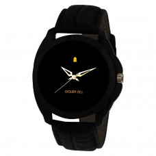 Deals, Discounts & Offers on Watches & Wallets - Golden Bell Analogue Black Dial Men's Watch-GB-201Blk