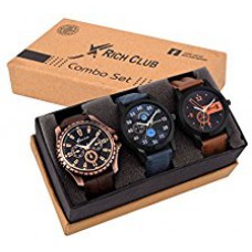 Deals, Discounts & Offers on Watches & Wallets - 83% Off on Watch Combo