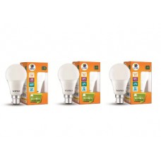 Deals, Discounts & Offers on Electronics - Wipro 9 W B22 D LED Bulb (White, Pack of 3) at Flat 81% Off