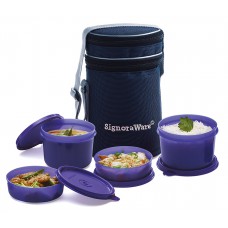 Deals, Discounts & Offers on Home & Kitchen - Signoraware Executive Lunch Box with Bag at Just Rs. 432 + FREE Shipping