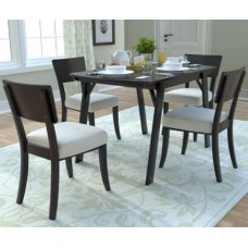 Deals, Discounts & Offers on Furniture - Niteroi Four Seater Dining Set in Cappuccino Finish by CasaCraft