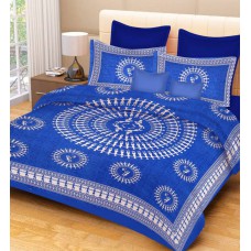 Deals, Discounts & Offers on Home Appliances - Jaipuri Prints Cotton Bedsheets Under Rs.799