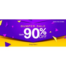 Deals, Discounts & Offers on Men Clothing - Bumper Sale : Upto 90% Off on Everything